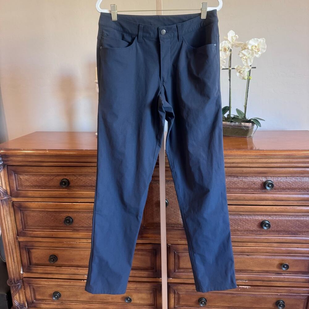 Lululemon Men’s ABC 5 Pocket Pants Dark Charcoal Gray 30 x 32